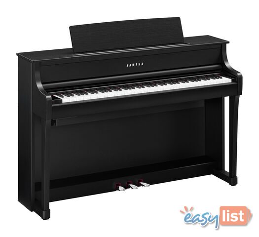 Yamaha ClavinovaDigital Piano - CLP875 Black Matt with Matching Bench