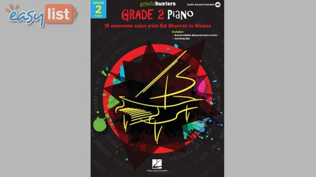 Gradebusters: Grade 2 Piano - 15 awesome solos from Ed Sheeran to Moana