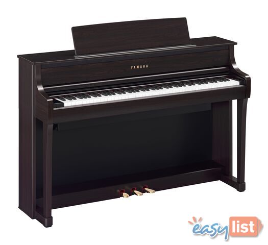 Yamaha Clavinova Digital Piano - CLP875 Dark Rosewood with Matching Bench