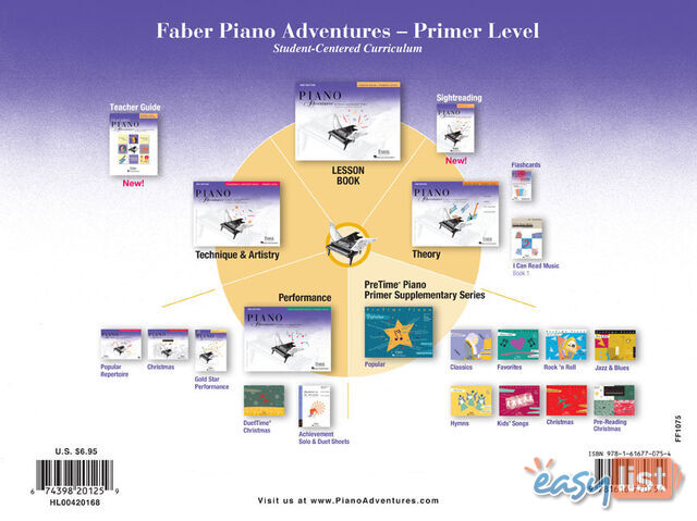 Piano Adventures Primer Level - Lesson Book