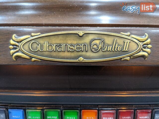 Gulbransen Rialto II Organ 6018Y ~ Sold