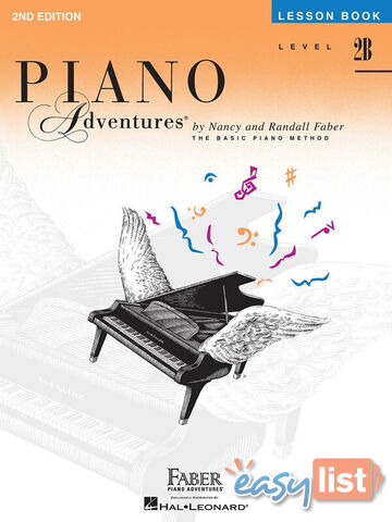 Piano Adventures Level 2B  Lesson Book