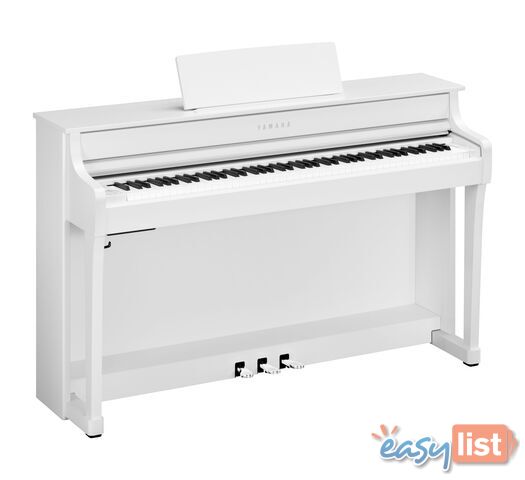 Yamaha Clavinova Digital Piano - CLP835WH- White Matt with Matching Bench