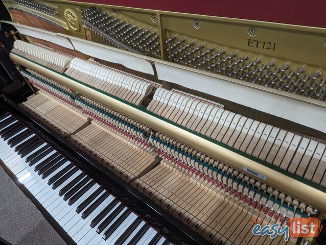 Yamaha 121cm Upright Piano ET121 in Polished Ebony