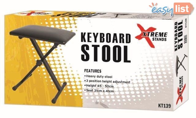  KT139 Single Braced Keyboard Stool (AMS)
