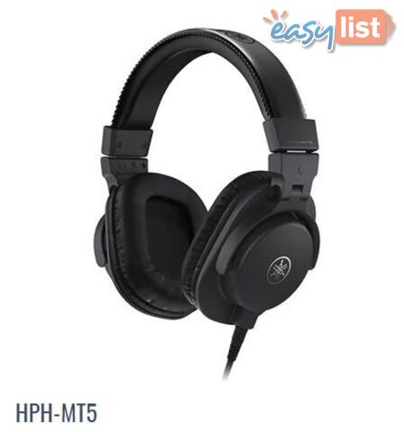4.Yamaha HPH-MT5 Studio Monitor Headphones