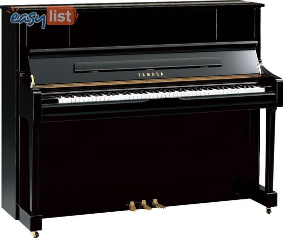 Yamaha U1 PEQ Acoustic Upright Piano Polished Ebony