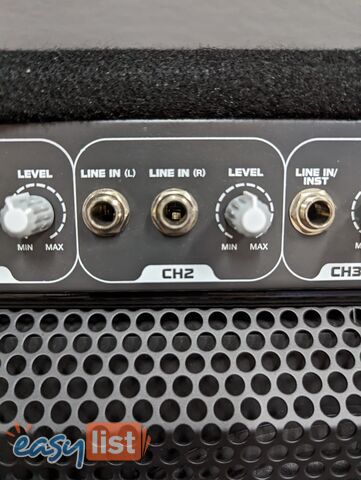 LANEY AH40 multi-input combo amplifier 40 WATT Amp,  Bass, Electronic Drum, Keyboard & Vocal