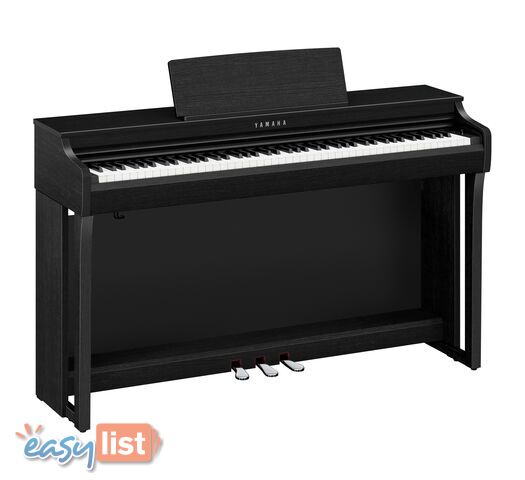 Yamaha Clavinova Digital Piano - CLP825 Black with Matching Bench