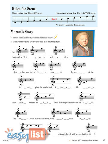 Piano Adventures Level 1 - Theory Book