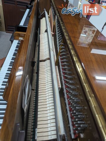 Alex Steinbach Professional,127cm Upright Piano in Walnut Polished ( 1998 Ser No #ISD00574)