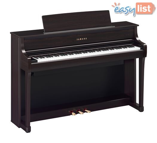 Yamaha Clavinova Digital Piano - CLP875 PE Polished Ebony with Matching Bench