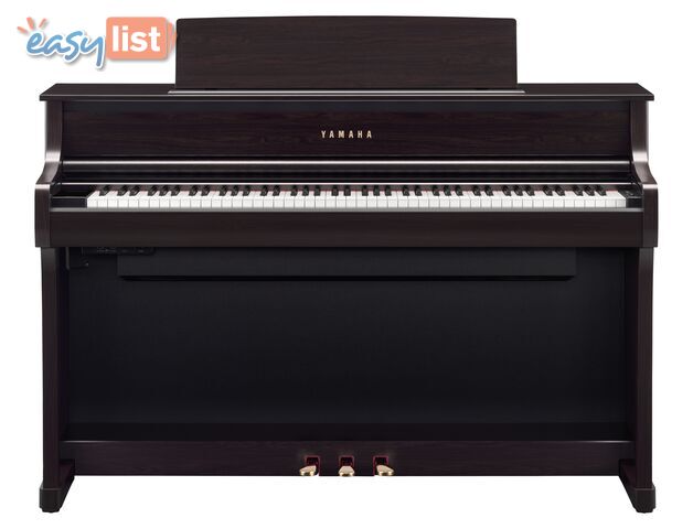 Yamaha Clavinova Digital Piano - CLP875 PE Polished Ebony with Matching Bench