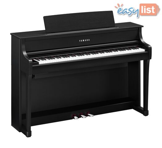 Yamaha Clavinova Digital Piano - CLP875 PE Polished Ebony with Matching Bench