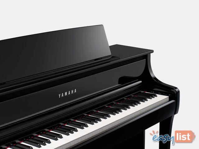 Yamaha Clavinova Digital Piano - CLP875 PE Polished Ebony with Matching Bench