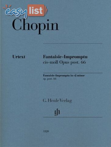 Chopin - Fantaisie-Impromptu c sharp minor op. post. 66 HN1320