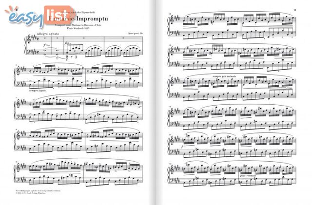 Chopin - Fantaisie-Impromptu c sharp minor op. post. 66 HN1320