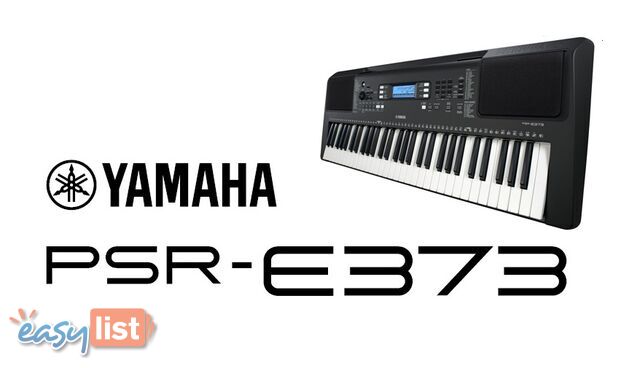 Yamaha E-Series PSR E373 Regular Series Yamaha PSRE373 Keyboard 