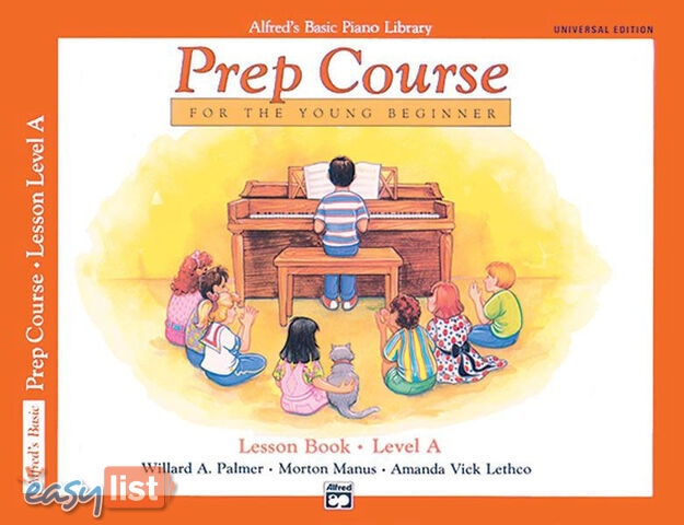 Alfred's Basic Piano Prep Course Lesson Book Level A