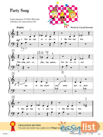 Piano Adventures Level 1 - Lesson Book