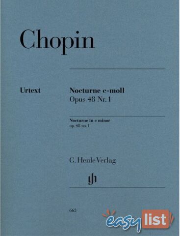 Nocturne c minor op. 48 no. 1 HN663