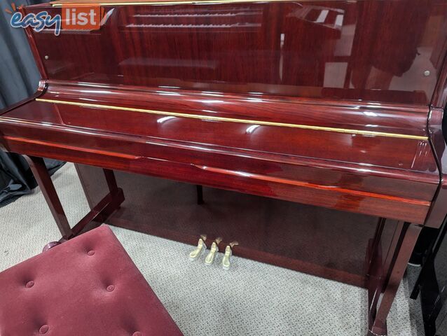 Kawai K2 114cm Upright Piano in Polished Mahogany