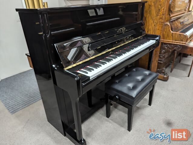 Brodmann CE-118 Upright Piano Ebony Polished