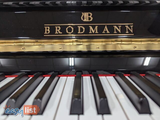 Brodmann CE-118 Upright Piano Ebony Polished