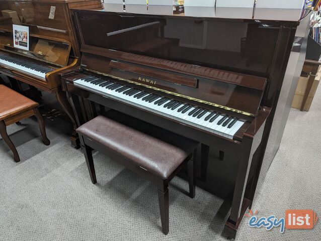 Kawai K25EA 121cm Upright Piano in Polished Mahogany ? Ser No#2503394
