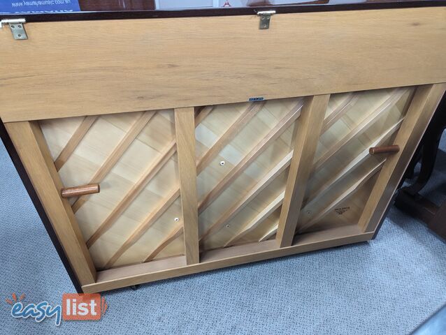 Kawai K25EA 121cm Upright Piano in Polished Mahogany - Ser No #2503394