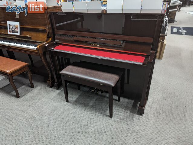 Kawai K25EA 121cm Upright Piano in Polished Mahogany ? Ser No#2503394