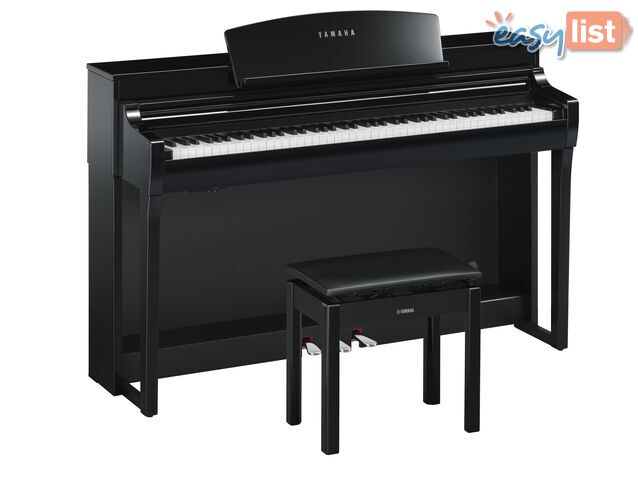 Yamaha Clavinova CSP-255 Digital Piano, Polished Ebony