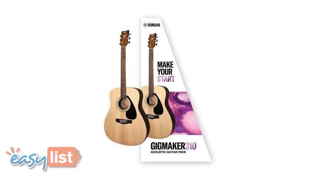 Yamaha Gigmaker F310 Acoustic Guitar Pack