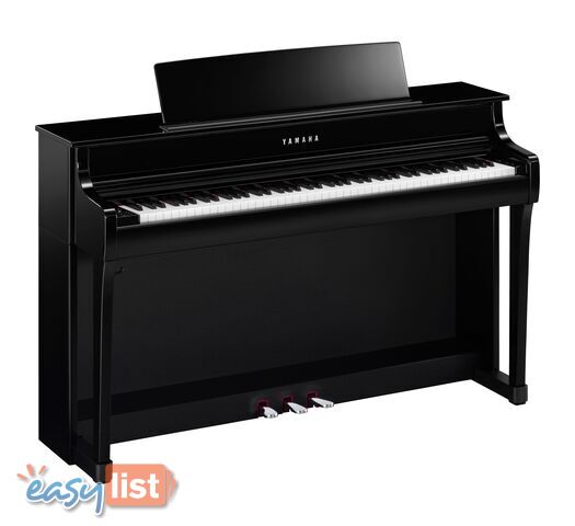 Yamaha Clavinova Digital Piano - CLP845 PE Polished Ebony with Matching Bench