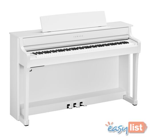 Yamaha Clavinova Digital Piano - CLP845 W White with Matching Bench