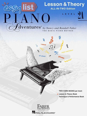 Piano Adventures All-In-Two Level 2A Lesson & Theory Book