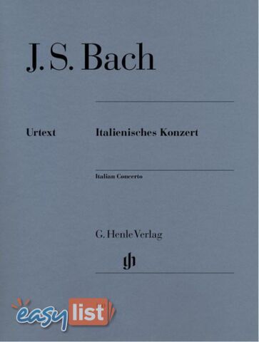 JS Bach - Italian Concerto BWV 971 HN160