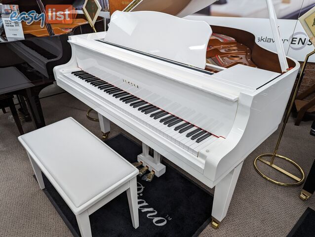 Yamaha GB1K Baby Grand Piano in White ! (Just arrived! And very rare!)