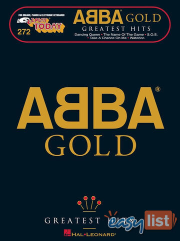 Abba Gold Greatest Hits E-Z Play 272  