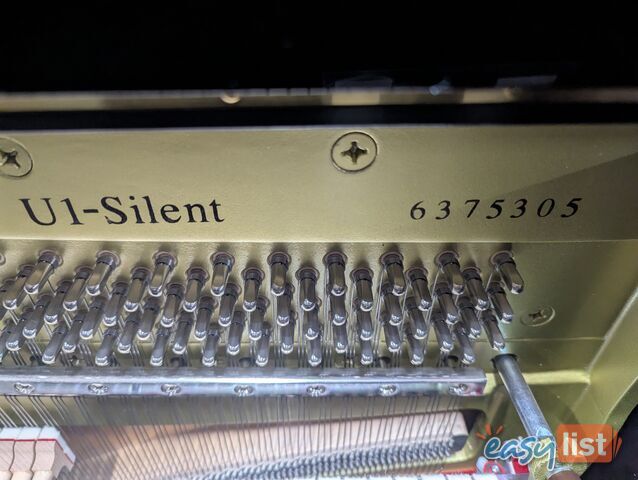Yamaha U1 PEQ Silent SH2 Upright Piano Pre-Loved in Excellent Condition