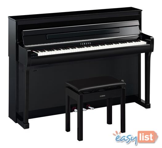 Yamaha Clavinova Digital Piano - CLP885 B-Black Matt with Matching Bench