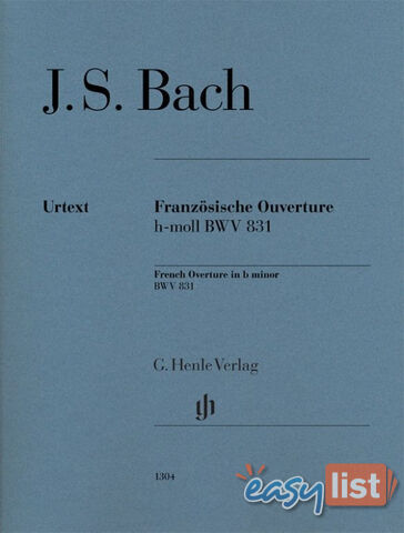 French Overture B minor BWV 831