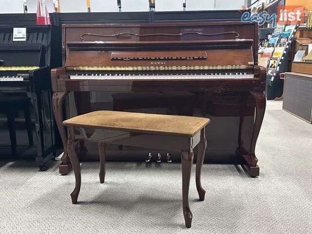 Kawai C107M Upright Piano ? Polished Mahogany Finish