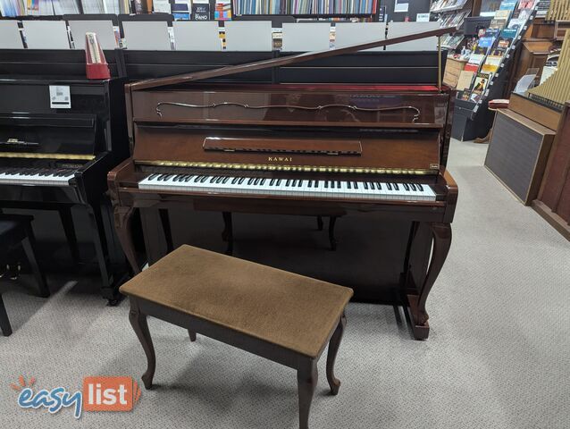 Kawai C107M Upright Piano ? Polished Mahogany Finish