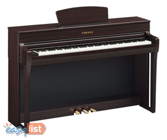  Yamaha Clavinova Digital Piano CLP735 - Black - Dark Rosewood - Dark Walnut - White