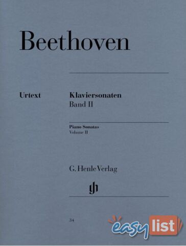 Beethoven - Piano Sonatas, Volume II