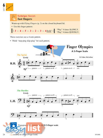 Piano Adventures Level 2A - Technique & Artistry Book