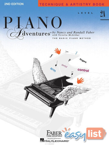 Piano Adventures Level 2A - Technique & Artistry Book