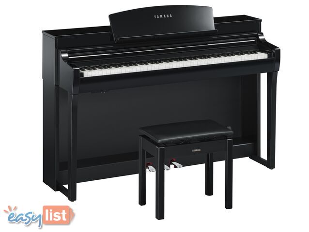 Yamaha Clavinova CSP-255 Digital Piano, Black 