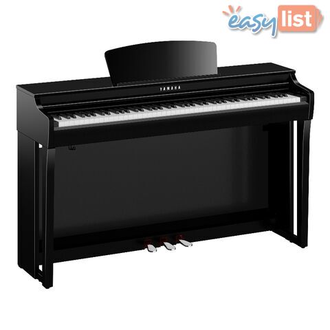  Yamaha Clavinova Digital Piano CLP725 - Black - Dark Rosewood - White
